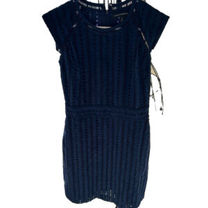 🌿Banana Republic navy cap sleeve dress, size 0🌿